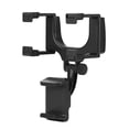 thumbnail image 2 of Car Rear View Mirror Phone Holder Suitable for Most Phones with Width 5-9cm, Adjustable Arm Clamp Car Phone Holder Rear View Mirror Mount Can Be Placed for GPS, 2 of 7