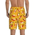 thumbnail image 4 of Lsque Hot Chilli Mens Sleep Pajama Shorts,Short Pajama Pants, Cotton Ultra-Soft Knit-Large, 4 of 9