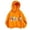 Orange, variant on Toddler Girls Casual Long Sleeve Hoodies Casual Fun Graphic Print Hoodie Pullover Sweatshirt with No Pocket Fashion Pullover Size 3-4T,Pink