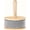 Wood, variant on Wooden Hand Cabasa Percussion Instrument: Hand Shaker Pop Cabasa Musical Instrument Shaker with Metal Beads & Cylinder, for Band Music Education, Professional Standard Size (Wood, 4.52")