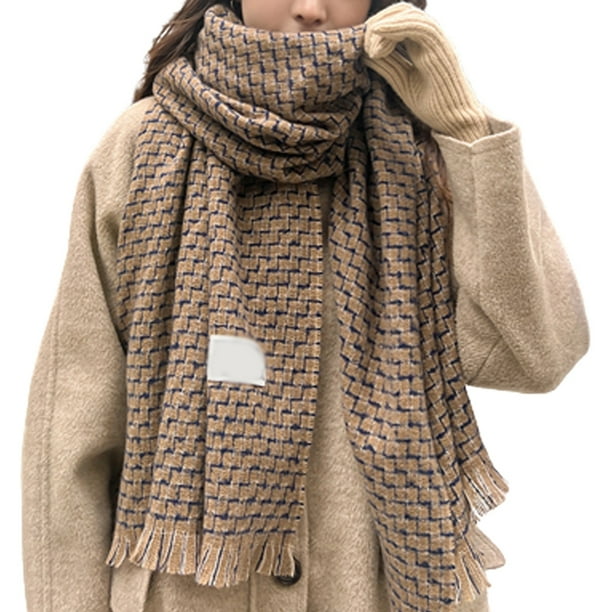 Bufandas para mujer Bufanda de invierno para mujer Bufandas y abrigos para clima frío Bufanda para mujer