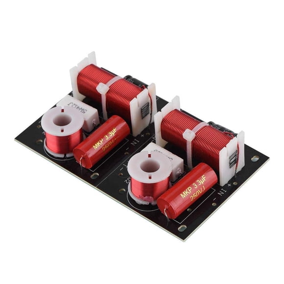 Haut-Parleur de Magasinage Séparateur de Fréquence, 2 Pcs Séparateur de Fréquence de Haut-Parleur 2 Voies 2 Unités Filtre Son Hi-Fi Module o