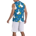 thumbnail image 2 of Sikiie Cartoon Goose Basketball Jersey Reversible Men's Mesh Athletic Sports Shirts Training Practice S-4XLMedium, 2 of 6