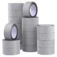 thumbnail image 1 of HLONK 20 Rouleaux de Film de Bordure Pailleté Argenté pour Bricolage, 1 of 5