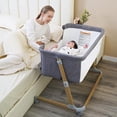 thumbnail image 5 of Cuna colecho Infanti Pamo Babe con altura ajustable Gris, 5 of 5