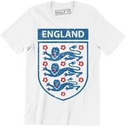 England Three Lions World Cup Team English Pride Fan Men's T-Shirt