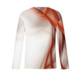thumbnail image 5 of Lilgiuy New Fashion Men's Long Sleeve 3D Printing T-shirt Loose Round Neck Pullover Undercoat Top Blouses & Shirts Regular Fit, 5 of 5
