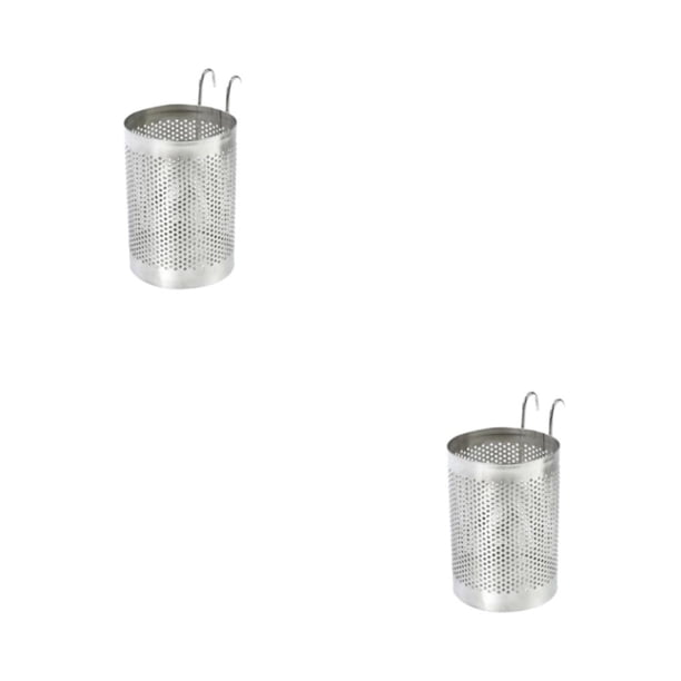 Ounissouiy Jaula de palillos de acero inoxidable plateado - Estante de almacenamiento multifuncional de alta capacidad de carga resistente al Type1 NO1
