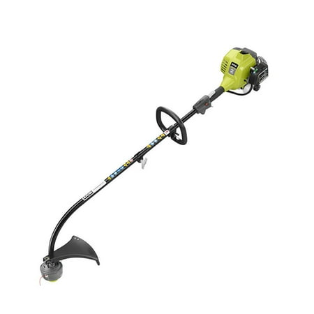- Ryobi 2 Cycle Full Crank Curved Shaft String Trimmer (Certified Refurbished)