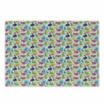 thumbnail image 1 of Jurassic Cutting Board, Dinosaur Archaeological Historical Monster Wild Creature Cartoon Print, Decorative Tempered Glass Cutting and Serving Board, Small Size, Multicolor, by Ambesonne, 1 of 1