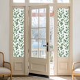 thumbnail image 3 of Eucalyptus Leaves Window Privacy Film Green Rustic Watercolors Plants Decorative Glass Window Film UV Blocking Static Cling Non-Adhesive Sticker Covering for Home Door 23.6 x 78.7 inches, 3 of 8
