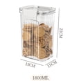 thumbnail image 3 of Chmadoxn Storage Trunks,Closet Organizers and Storage, Miscellaneous Grains Barley Storage Jar Nut Candy Dry Storage Jar Transparent Buckle Dry Storage Jar Storage container, 3 of 3