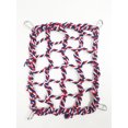thumbnail image 1 of Small Animal Grid Hammock,Parrot Bird,Rat and Ferret Swing Thick Chew Rope Hammock Hanging Cage Nylon Rope Nets Toys, 20*28cm, Red, 1 of 7