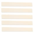 thumbnail image 1 of keepw 5 Pieces Unslotted Blank Nuts for Guitar Ukulele Banjo Instrument Accseesory Type 1 5 pcs, 1 of 1