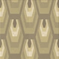 thumbnail image 1 of Ahgly Company Indoor Square Patterned Dark Almond Brown Area Rugs, 6' Square, 1 of 1