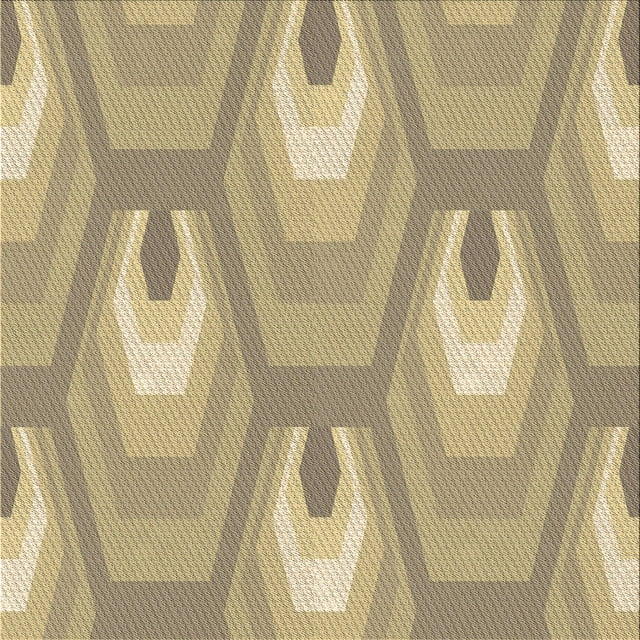 Ahgly Company Tapis d'Intérieur Lavable à la Machine, Carré, Transitionnel, Brun Amande Foncé, Tapis de Zone, 5 Pieds Carré
