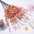 thumbnail image 3 of Artificial Cherry Blossom Flower,Faux Cherry Flowers 39 Inch Peach Branches Arrangement for Home Wedding Table Vase Decor(White)., 3 of 5