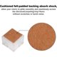 thumbnail image 5 of Protectores de suelo KAIYANG para patas de silla 16 unidades transparentes 1 1/4 a 1 3/8, 5 of 5
