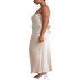 thumbnail image 5 of Robe Longue Moulante Sans Bretelles et Dos Nu pour Femmes, Coupe Ajustée, Robe de Boîte de Nuit pour Soirée, Robe de Bal, Cocktail, Kaki, m, 5 of 5