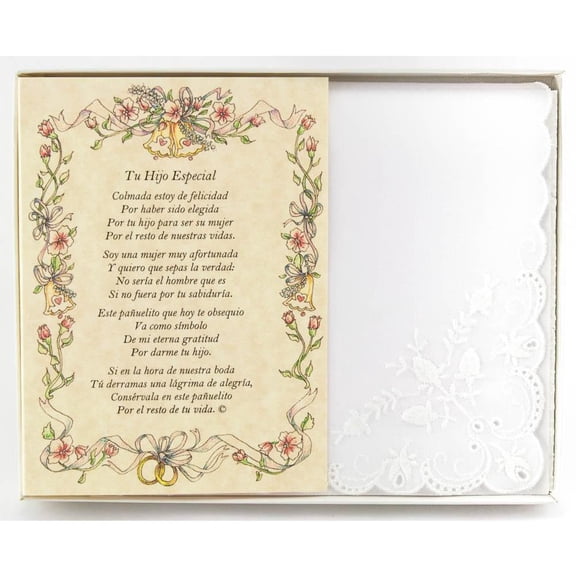 La Madre del Novio Wedding Handkerchief