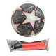 thumbnail image 1 of Bola de fútbol tamaño 5 Match oficial Bola Ligera de fútbol Equipo de entrenamiento de fútbol de fútbol para regalos de entrenamiento al aire libre Patrón de estrella, 1 of 8