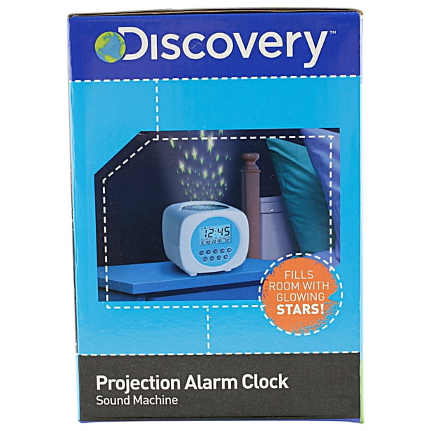 Discovery Kids Projection Alarm Clock & Sound Machine