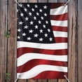thumbnail image 3 of US American Flag Stars and Stripes Waving United States USA Home Business Office Sign, 3 of 3