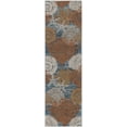 thumbnail image 2 of Nourison Pompeii Coastal, Nautical & Beach Blue Multicolor 2'3" x 7'6" Area Rug (2x8), 2 of 7
