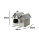 thumbnail image 4 of Cómodas camas para gatos, cesta para perros, transpirable, tienda cueva para gatitos, cojín lavable gris, 4 of 4