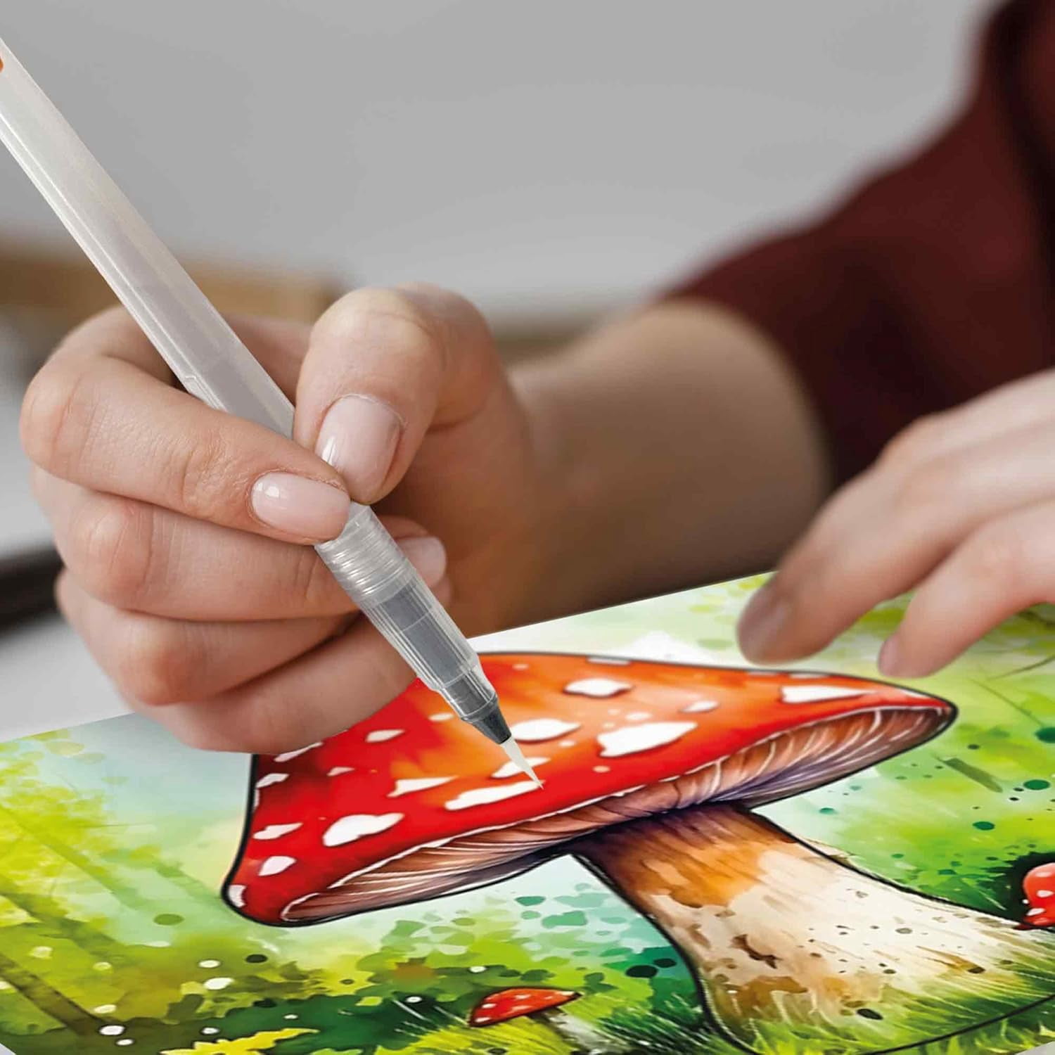 Quokka Dementia Activities for Seniors - Water Painting Alzheimers Products for Elderly - Activity Kits for Dementia Patients