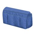 thumbnail image 4 of Organizador de reposabrazos para sofá, bolsa de almacenamiento reclinable, antideslizante, impermeable, a prueba de polvo, reposabrazos para silla, Azul oscuro, 4 of 8