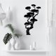thumbnail image 2 of Arte de Pared de Metal, Letreros de Árbol Clásicos Negros, Decoración de Pared, Letreros de Pared de Metal para Cualquier Habitación, Decoración Artística de Pared Colgante, 2 of 5