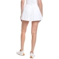 thumbnail image 2 of Beyond Yoga womens  If You Pleats Mini Skirt, XL, White, 2 of 3