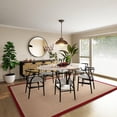 thumbnail image 4 of Athena Natural & Red 8'9" x 12' Area Rug, 4 of 6