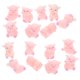 thumbnail image 5 of 24 figuras de cerdo rosa en miniatura para decoración de tartas, ideal como adorno para tartas, manualidades y jardín, 5 of 8