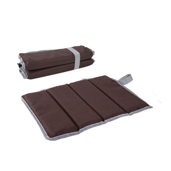 Colchoneta de 4 pliegues Greeniant para acampar y picnic Caqui