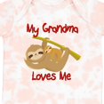 thumbnail image 4 of Inktastic My Grandma Loves Me Sloth Boys or Girls Baby Bodysuit, 4 of 5