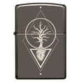 thumbnail image 3 of Zippo Heart Of Tree Design Black Ice Pocket Lighter, 3 of 7