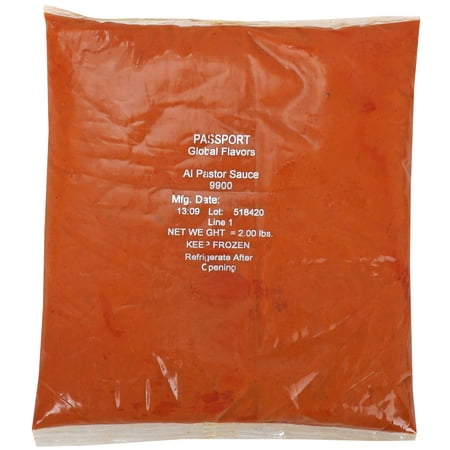 Passport Gluten Free Al Pastor Vegan Sauce  2 Pound -- 8 per case.