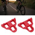 thumbnail image 4 of Tacos De Bicicleta, Material ABS Color Rojo Antideslizante Ajustable Diseño De 3 Orificios Pedales Clip De Placa Para Ciclismo ANGGREK Bike Cleats, 4 of 8