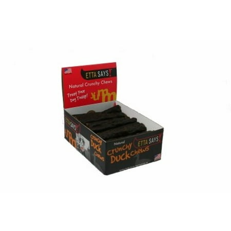 Etta Says! Crunchy Beef Chews Dog Treats, 36 count