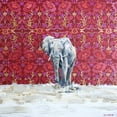 thumbnail image 2 of Clumeck, Alana 20x20 Gold Ornate Wood Framed with Double Matting Museum Art Print Titled - Elephant, 2 of 4