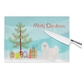 thumbnail image 4 of Carolines Treasures CK3471LCB Maltese Christmas Tree Glass Cutting Board Large 12H x 16W multicolor, 4 of 4
