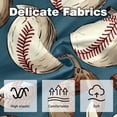 thumbnail image 3 of Baseball Luxurious Velvet Pillow Covers with Unique Patterns - Set of 2, 16x16, 18x18, 20x20 Inches for Throw Pillow Inserts - Ideal for Home Decor and Gifts, 3 of 6