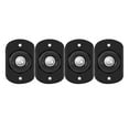 thumbnail image 3 of 4x Ruedas autoadhesivas Ruedas Mini Ruedas giratorias Rueda de muebles de oficina para dormitorio Negro kusrkot Mini ruedas giratorias, 3 of 8