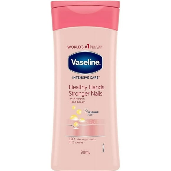 Vaseline Intensive Care Healthy Hands and Stronger Nails Hand Cream 200ml