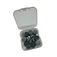 thumbnail image 4 of Almencla Pool Cue Heads High Hardness Leather Lightweight Pool Stick Replacement Tips Gray, 4 of 8