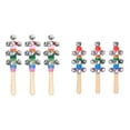 thumbnail image 2 of Christmas Hand Jingle Bells Hand Sleigh Bells Decoration Bells Musical Instrumen, 2 of 8