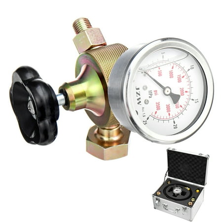 Accumulator Valve - FPU-25/40MPA Hydraulic Accumulator Nitrogen Charging Filling Gas Valve test Kit