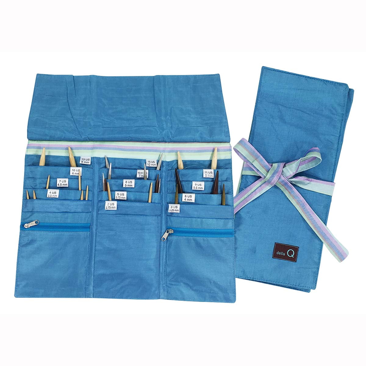 della Q TriFold Circular Needle Case